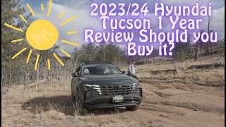 2324 Hyundai Tucson 1 Year Owner Review [upl. by Dust]