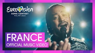 Slimane  Mon Amour  France 🇫🇷  Official Music Video  Eurovision 2024 [upl. by Kcod]