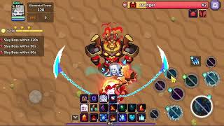 My Heroes Dungeon Raid  Rank 1 tower run ft scuffed Dantalion ninja [upl. by Cutter]