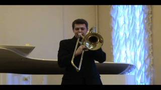 G Ropartz Trombone Piece [upl. by Tearle673]