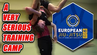 IBJJF NoGi Euros Training Camp Very Serious Training ONLY [upl. by Adaurd555]