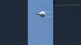 USAF F22 Raptor Demo Team creating some vapor at the 2024 Gulf Coast Salute Air Show [upl. by Akena945]