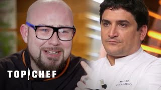 Italian Chef Breaks Down in Front of Judges  Top Chef Italy [upl. by Yekcir]