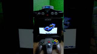 AeroGauge Nintendo 64 Sony PVM 9L2 CRT Monitor [upl. by Dihahs199]