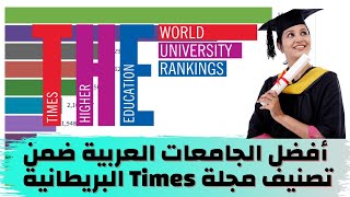 أفضل الجامعات العربية ضمن تصنيف مجلة Timesالبريطانية لعام 2021أكثر دول عربية تملك جامعات في التصنيف [upl. by Bjork]