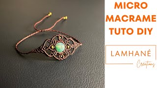 Tuto MicroMacramé DIY  Bracelet quotLilwennquot [upl. by Naliorf]