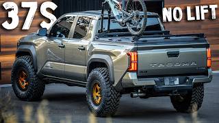 My 2024 Toyota Tacoma On 37quot Tires With No Lift  How Does It Do [upl. by Easton43]