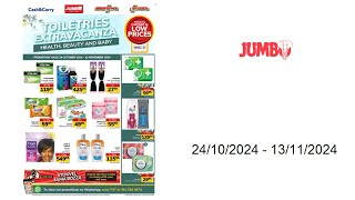 Jumbo Cash amp Carry specials ZA  24102024  13112024 [upl. by Amelina]