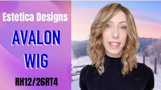 ESTETICA DESIGNS AVALON WIG REVIEW  RT1226RT4  Beachy Waves Best Seller [upl. by Mossolb]