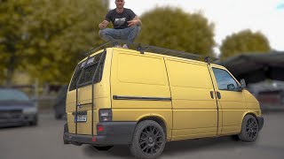 VW T4 Heckleiter und Dachträger selber bauen [upl. by Rakabuba27]