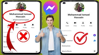 How toTurn Off End to End Encryption in Messenger Android Remove End to End EncryptionNew updet 2024 [upl. by Amaras]