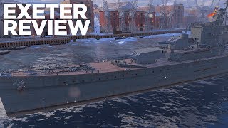 Exeter Review  World of Warships [upl. by Jarrow390]