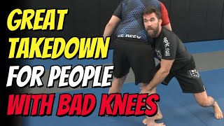 Effective Double Leg Takedown for BJJ Beginners No Knee Drop [upl. by Ayiak702]