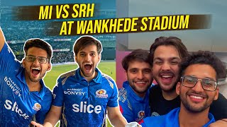 Watching MI vs SRH Live From Wankhede Stadium  Vlog 51 [upl. by Clovah977]