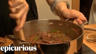 How to Make Cuban Ropa Vieja Part 1 [upl. by Nyrat]