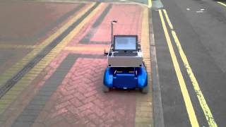 Outdoor Autonomous Navigation for a Mobile Robot [upl. by Layman]