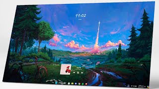 This is the BEST Windows 11 Customization with Rainmeter 2024 [upl. by Ajad444]