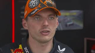 quotBad callsquot Max Verstappen PostRace Interview  F1 Hungary Grand Prix [upl. by Esbensen]