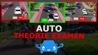 Compleet auto theorie examen december 2023  gevaarherkenning  kennis  inzicht  voorrang [upl. by Yann]