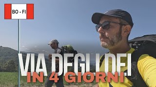 Via degli Dei in 4 GIORNI 🥾⛺️ [upl. by Mauri]