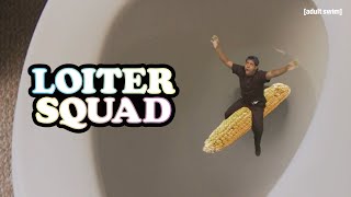 Honey I Shrunk the Squad  Loiter Squad  adult swim [upl. by Winfrid149]