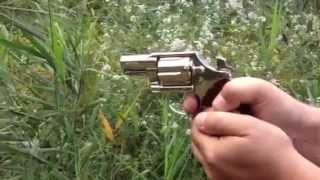 Shooting Colt 38 Detective Special Nickel Plated [upl. by Subocaj]