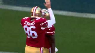 49ers WR Ricardo Lockette Big Hit on Holliday [upl. by Mozes]