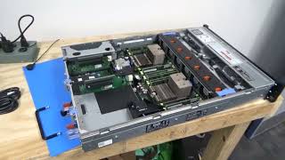 Unboxing and Setting Up Two Dell PowerEdge R720 Servers [upl. by Terrena]