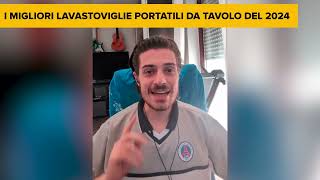 TOP5 I migliori Lavastoviglie Portatili da Tavolo del 2024 [upl. by Louie]