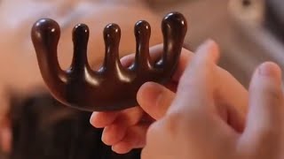 Head massage। Asmr। reels relax relaxationmassage relaxationtechniques [upl. by Ogg695]