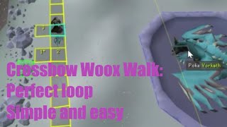 OSRS Simple amp Easy Vorkath Woox Walk w Crossbow [upl. by Ladnik]