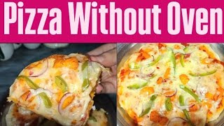 Pizza Without Oven Recipe by ZAMMYS COOKROOM [upl. by Tedder777]