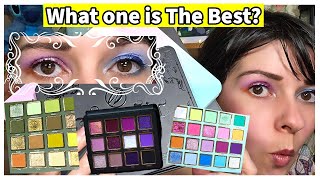 Testing out ALL My New Cosmic Brushes Eyeshadow Palettes 4 LOOKS  How to Makeup Tutorial [upl. by Agle]