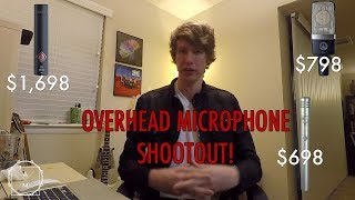 Drum Overhead Microphone Shootout [upl. by Enylecoj]