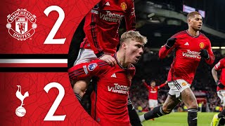 Man Utd 22 Tottenham  Highlights [upl. by Allx]