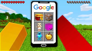 Eu Criei o GOOGLE no Minecraft [upl. by Ailis]