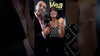 Los actores Essined Aponte y Emmanuel Esparza presentes en los 11 años de la revista Vea [upl. by Jerz]