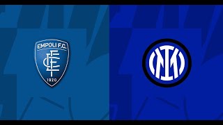 🔴 EMPOLI vs INTER  LIVE SERIE A  ISCRIVITI❤️LIKE [upl. by Yerfdog434]