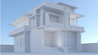 House Design Tutorial in 3DS Max  3DS MAX for Beginners [upl. by Chong]