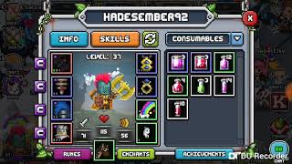 Bit Heroes how to use Cosmetics and guide [upl. by Aicella]