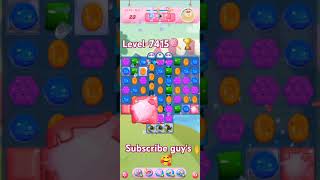 candy crush saga level 7415 🍭🏆 Clear all the jelly and collect orders keep support games shorts [upl. by Regor377]