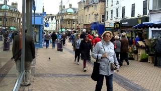 Town Centre Mansfield Nottinghamshire [upl. by Mide]