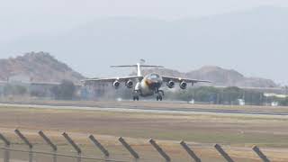 Aerovias DAP quotPinguinquot British Aerospace BAe146200A CCCZP [upl. by Nwahsek]