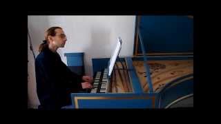 Geoffroy Suite in c minor  Chaconne John Moraitis harpsichord [upl. by Anaderol219]