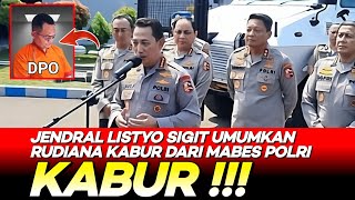 INFO A1 VALID‼️ IPTU RUDIANA KABUR JADI BORONAN PROPAM MABES POLRI SETELAH 3 HARI JALANI PEMERIKSAAN [upl. by Natsyrt]