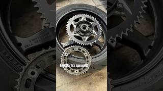 Motorcycle sprocket  Vortex  … wheelie Stunt bike motorcycle rider stunt wheelie vortex x [upl. by Yeltsew]