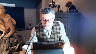 Andy Serkis Reads The Hobbit Hobbitathon Reading Full Book For Charity VE Day MY THOUGHTS REVIEW [upl. by Nahte959]