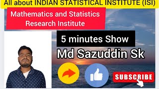 All About INDIAN STASTICAL INSTITUTE ISI Exam Information [upl. by Gerstner]