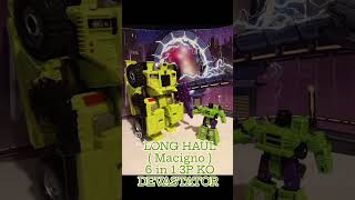 LongHaul Macigno constructicons transformers transformersg1 transformers40 devastator ko [upl. by Bullivant351]