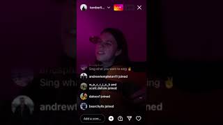 Words  Tomberlin Low cover instagram live [upl. by Weisberg498]